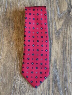 Red Christopher Hayes Neck Tie